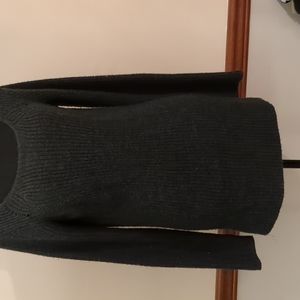 Merona Women's Small Long Black Sweater